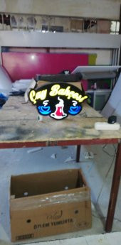 Çay Bahçesi Tabelası 3D Led Neon Etkili Işıklı Kutu Harf Depo Tabela Reklam Maltepe Kartal İstanbul - 1