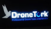 Droneturk Yazılı Şirket Tabelası 3D Led Neon Etkili Işıklı Tabela Kutu Harf Depo Reklam Tabela Tuzla thumbnail 2