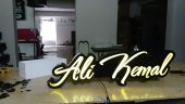 Ali Kemal Yazılı Tabela 3D Led Neon Etkili Işıklı Tabela Kutu Harf Depo Reklam Tabela İstanbul - 2