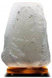 Beyaz Doğal Çankırı Tuz Lambası 6-7 Kg - 1