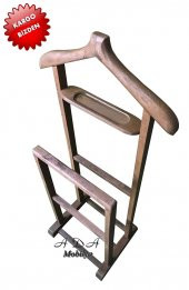 Ada Mobilya Gürgen Ağacından Eko İkili Dilsiz Uşak Ceviz - 1