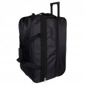 Bagacar Tekerlekli Körüklü Büyük Boy Seyahat Valizi Siyah - 1