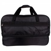 Bagacar Tekerlekli Körüklü Büyük Boy Seyahat Valizi Siyah - 4