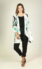 Çiçek Desenli İkili Takım Viskon Kadın Bluz - Büyük Beden - 9