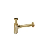 Creavit Lavabo Sifonu Altın SF198G Ve Üst Pop-up Sifon Başlık thumbnail 2