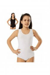 Namaldı Geniş Askı Çocuk Body - 1