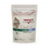 Soslu Ciğerli Pouch Yetişkin Kedi Yaş Maması 85 Gram x 12 Adet - 1