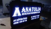 Anatolia Hukuk Tabelası 3D Led Neon Etkili Işıklı Tabela Kutu Harf Depo Reklam Tabela Atalar Kartal thumbnail 1