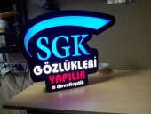 Develi Optik Tabelası 3D Led Neon Etkili Işıklı Tabela Kutu Harf Depo Reklam Tabela İstanbul Kartal thumbnail 1