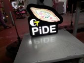 Pide Tabelasi 3D Led Neon Etkili Işıklı Tabela Kutu Harf Depo Reklam Tabela Kartal Atalar İstanbul thumbnail 1