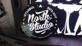 North Studio 3D Led Neon Etkili Işıklı Tabela Depo Reklam HER TÜRLÜ TABELA REKLAM İŞİNİZ YAPILIR... thumbnail 3