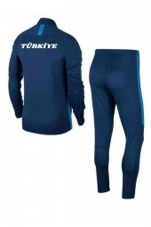 Nike Milli Takım Baskılı Eşofman Takımı AO0053 Lacivert - 3