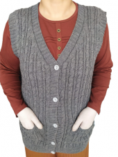 Pamirli Triko Yelek - 1