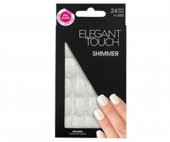 Elegant Touch Polıshed Naıls-Simli Beyaz - 1