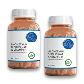 Anti Magnezyum Bisglisinat & Vitamin C 60 Kapsül x 2 Adet thumbnail 1