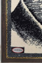 Saray Halı Çerçeveli Atatürk Halı Dokuma Posteri - 3