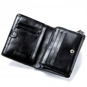 Contacts Classic Italian Trifold Hakiki Deri Erkek Cüzdan - Mileto - 6