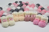 URART KIZ BEBEK PELUŞ PATİK ÇORABI | KIZ PELUŞ PATİK - 1