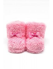 URART KIZ BEBEK PELUŞ PATİK ÇORABI | KIZ PELUŞ PATİK - 5