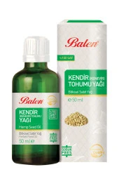Balen Kendir Tohumu Yağı Soğuk Pres 50 ml x 3 Adet - 2