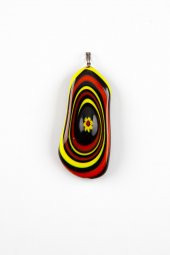 Murano Cam Fiore Kolye Ucu No.4 - 1