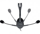 LOGITECH 981-000593 H111 MİKROFONLU KULAKLIK,SİYAH - 4