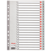 Esselte Seperatör 1-20 Rakamlı Plastik A4 100107 - 1