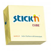 Hopax Stıckn Yapışkanlı Not Kağıdı 400 YP 76x76 Sarı 21072 - 1