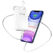 Konfulon BTS-08 TWS Bluetooth Kulaklık ve 5000 mAh Powerbank - 2