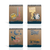 Gıpta Bloknot Craft Spiralli Sert Kapak Çizgili 100 YP A4 1783 - 1