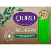 Duru Natural Olive Zeytin Yapraklı  Kalıp Sabun 640 gr - 1