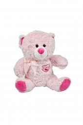 Oyuncak Peluş Ayıcık Love 35 Cm Pembe - 1