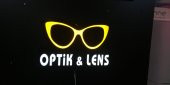 Optik Lens Gözlük 3d Led Tabela Neon Etkili Işıklı Depo Reklam İstanbul - 3