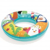 Bestway Renkli Penguen Desenli Can Simidi 51 Cm. - 2