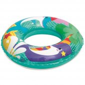 Bestway Renkli Balık Desenli Can Simidi 51 Cm. - 2