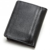 Contacts Trifold Hakiki Deri Rfid Korumalı Cüzdan - Marsala - 9