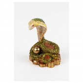 Kral Kobra Swarovski Taşlı Mücevher Kutusu - 1