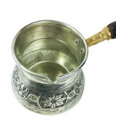 Shark Anatolia Külhan Bakır Cezve Kalay Oyma İşçiliği 580ml No:3 - 6