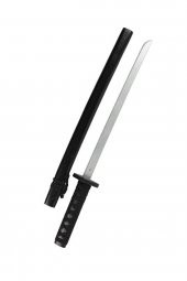 Ahşap Japon Samuray Katana Kılıcı Siyah 73 cm - 1