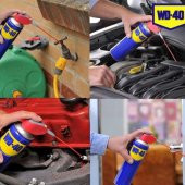 Wd 40 Çok Amaçlı Pas Sökücü Yağlayıcı 350 ml AKILLI Smart Straw - 2