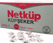 NET KÜP TEK SARGILI KÜP ŞEKER 5 KG. SARGILI KESME ŞEKER - 1
