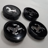 Jant Göbeğİ FERRARİ 58/55 55 mm YUVA 4'LÜ SET SİYAH Orjinal Tip - 1