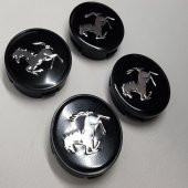 Jant Göbeğİ FERRARİ 58/55 55 mm YUVA 4'LÜ SET SİYAH Orjinal Tip - 2