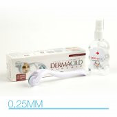 0,25 MM DERMACiLD 180 TİTANYUM İĞNE DERMAROLLER - GÖZ ÇEVRESİ VE ALTI TİTANYUM DERMA ROLLER - 1
