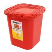 Patolojik Atık Kabı 30 lt Kırmızı Donbox Ücretsiz Kargo - 1