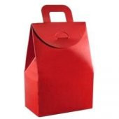 HEDİYE ÇANTA KIRMIZI 5CM X 7CM 10LU - 1