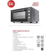Itimat 8032 50 Lt Timerli Termostat Turbo Fanlı Çift Camlı Fırın - 2