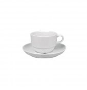 Güral Porselen Çay Fincanı Tabaklı EO023C - 1