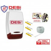 Desi Alarm Dummy Caydırıcı Siren Kutusu Led Işıklı - 1