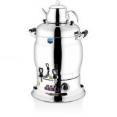 Simton 10 Lt Semaver Çift Demlikli - 1